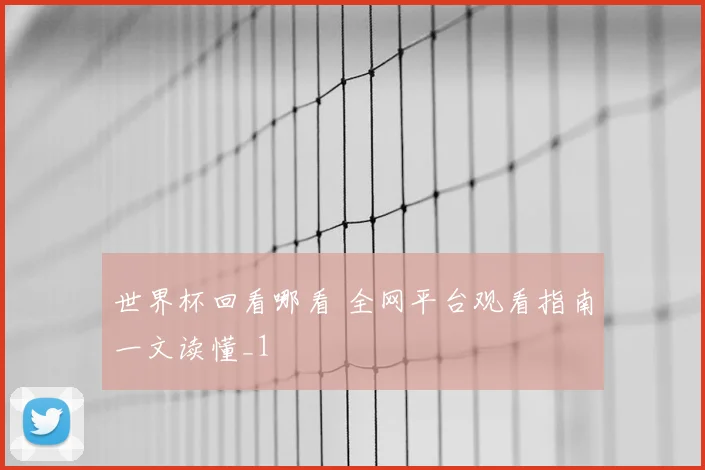 世界杯回看哪看 全网平台观看指南一文读懂_1